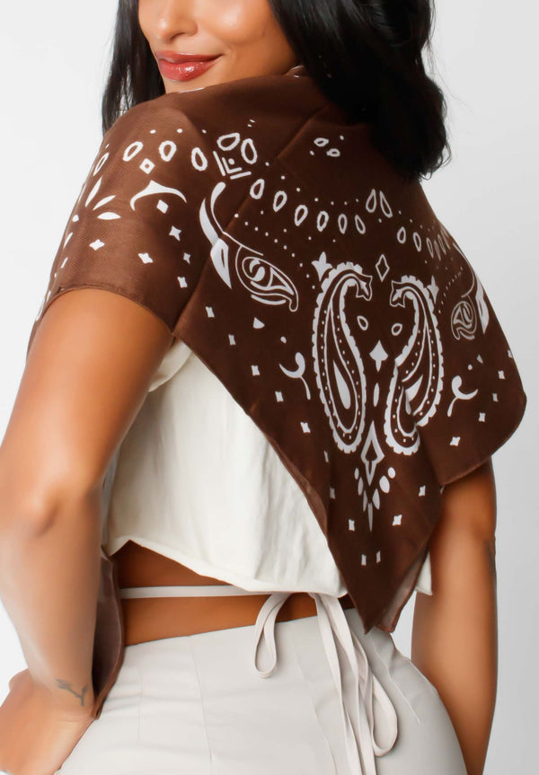 The Rambler Bandana | Brown - RAD + RAE