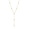 Kristen Oval Lariat Necklace
