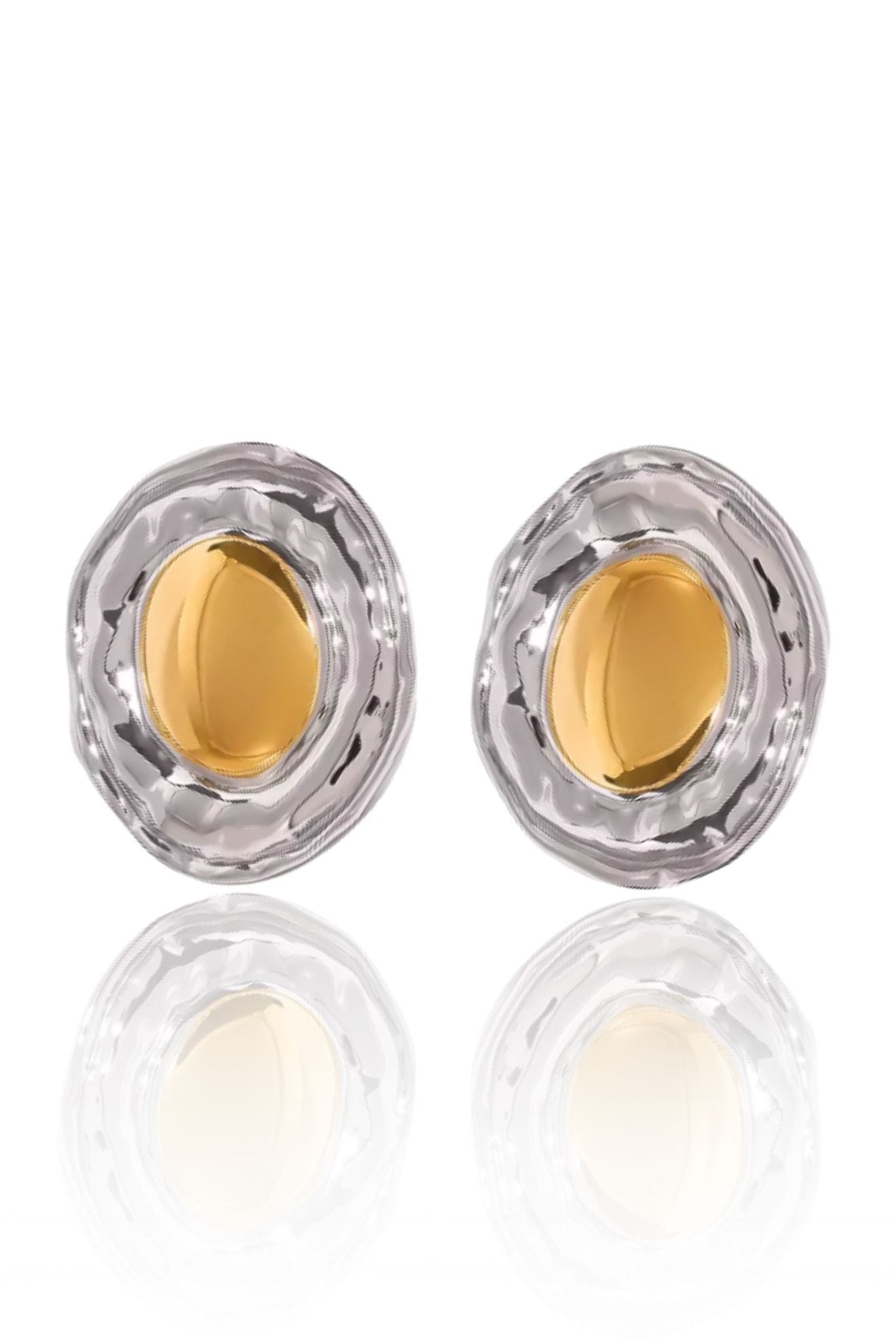 Arden Two Tone Earrings