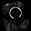 Mega Dina Silver Earrings