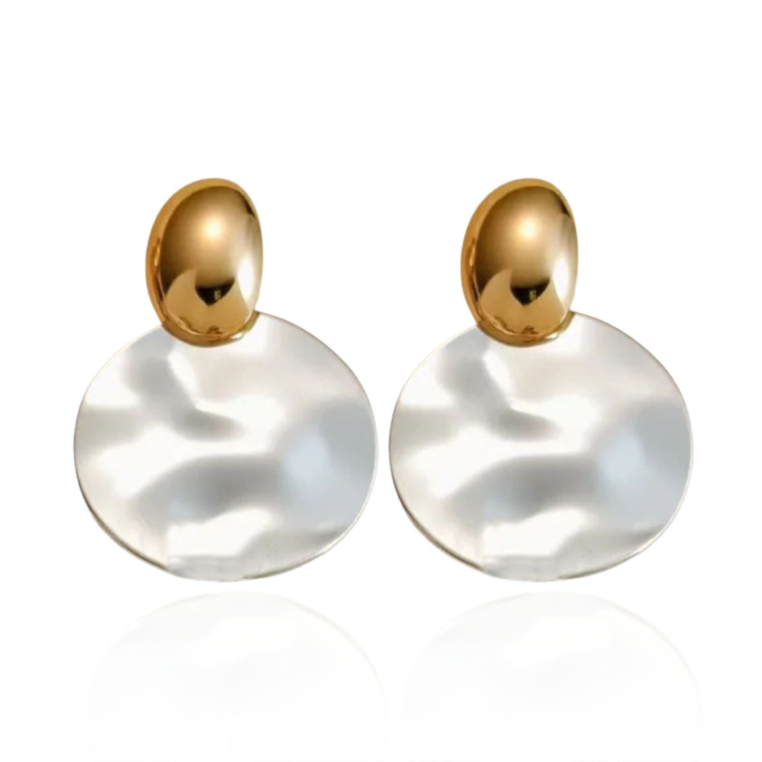Rana Two-Tone Earrings