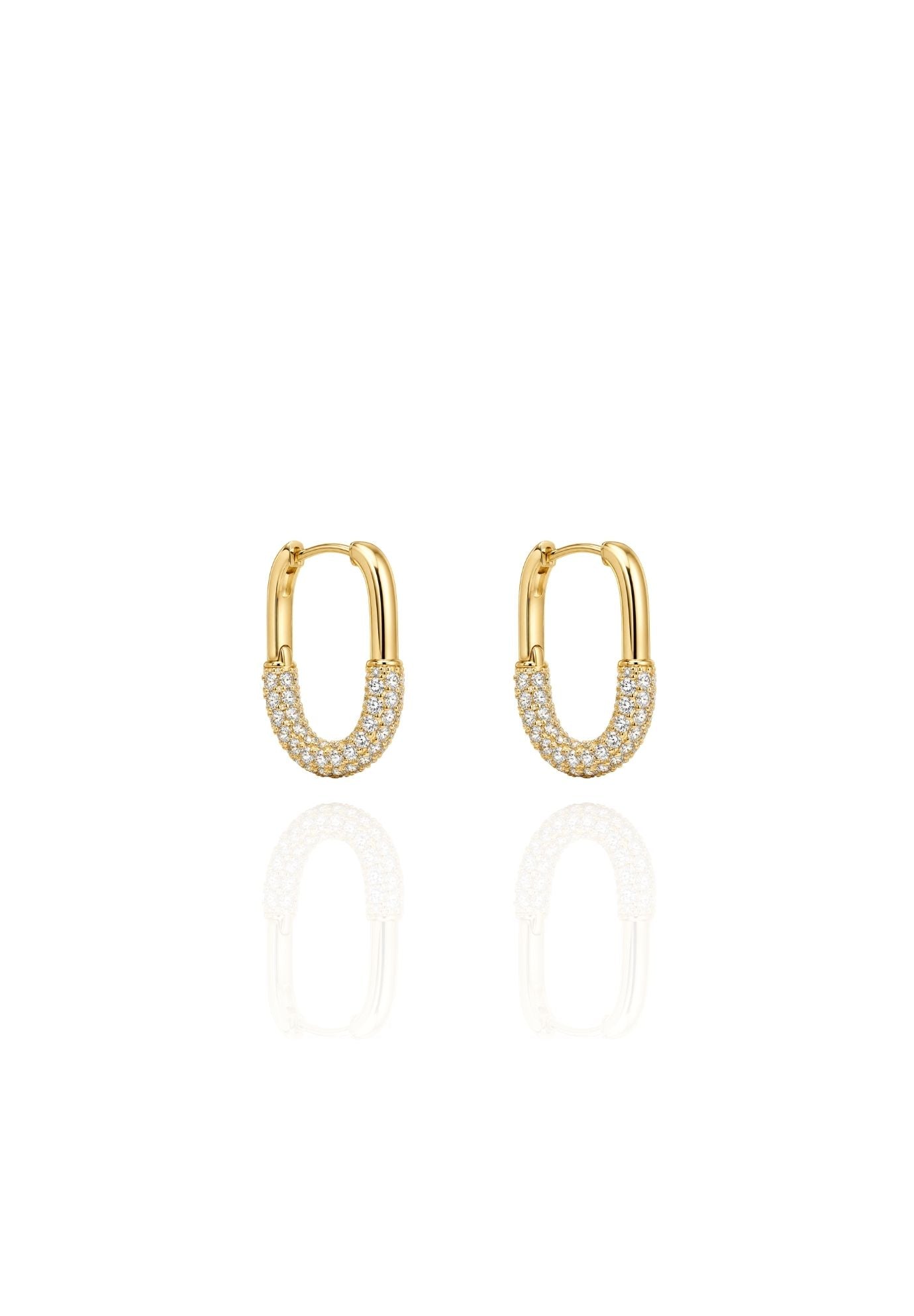 Lola CZ Huggie Earrings