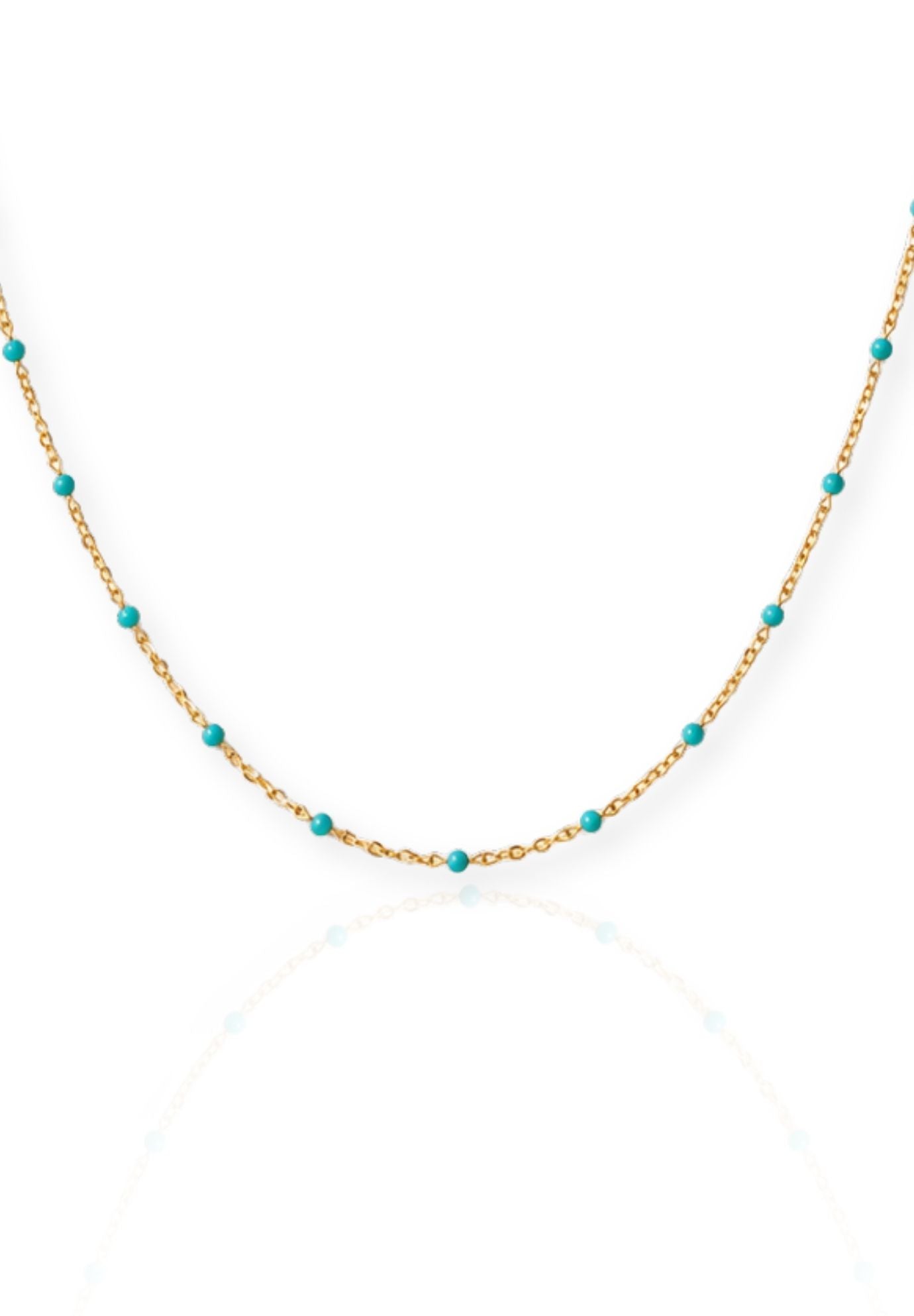 Calley Necklace Teal