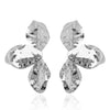 Rue Silver Flower Earrings