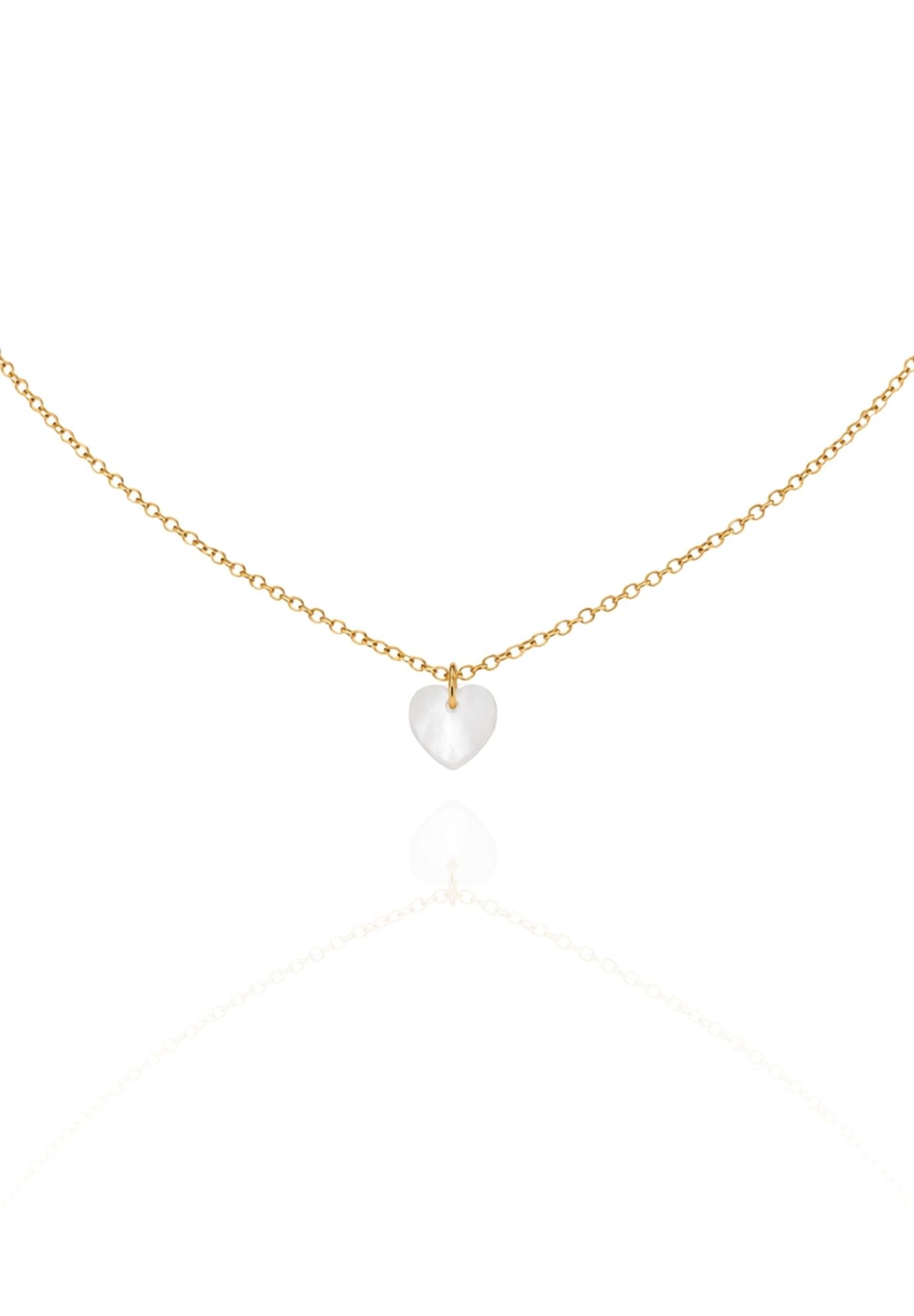 Luna Heart Pendant Necklace