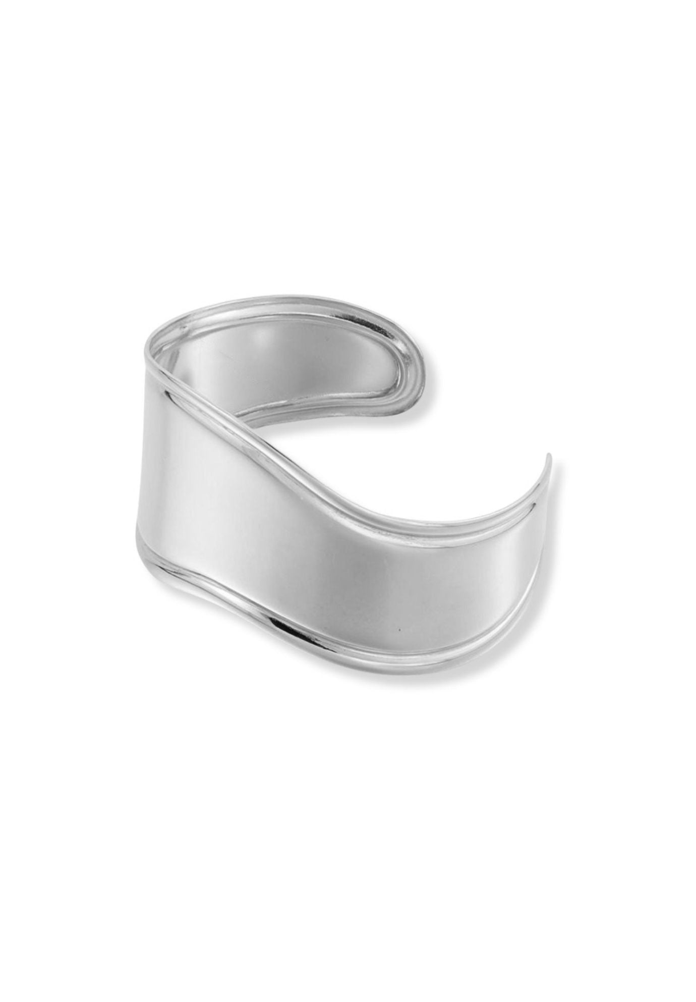 Cruz Silver Cuff Bracelet