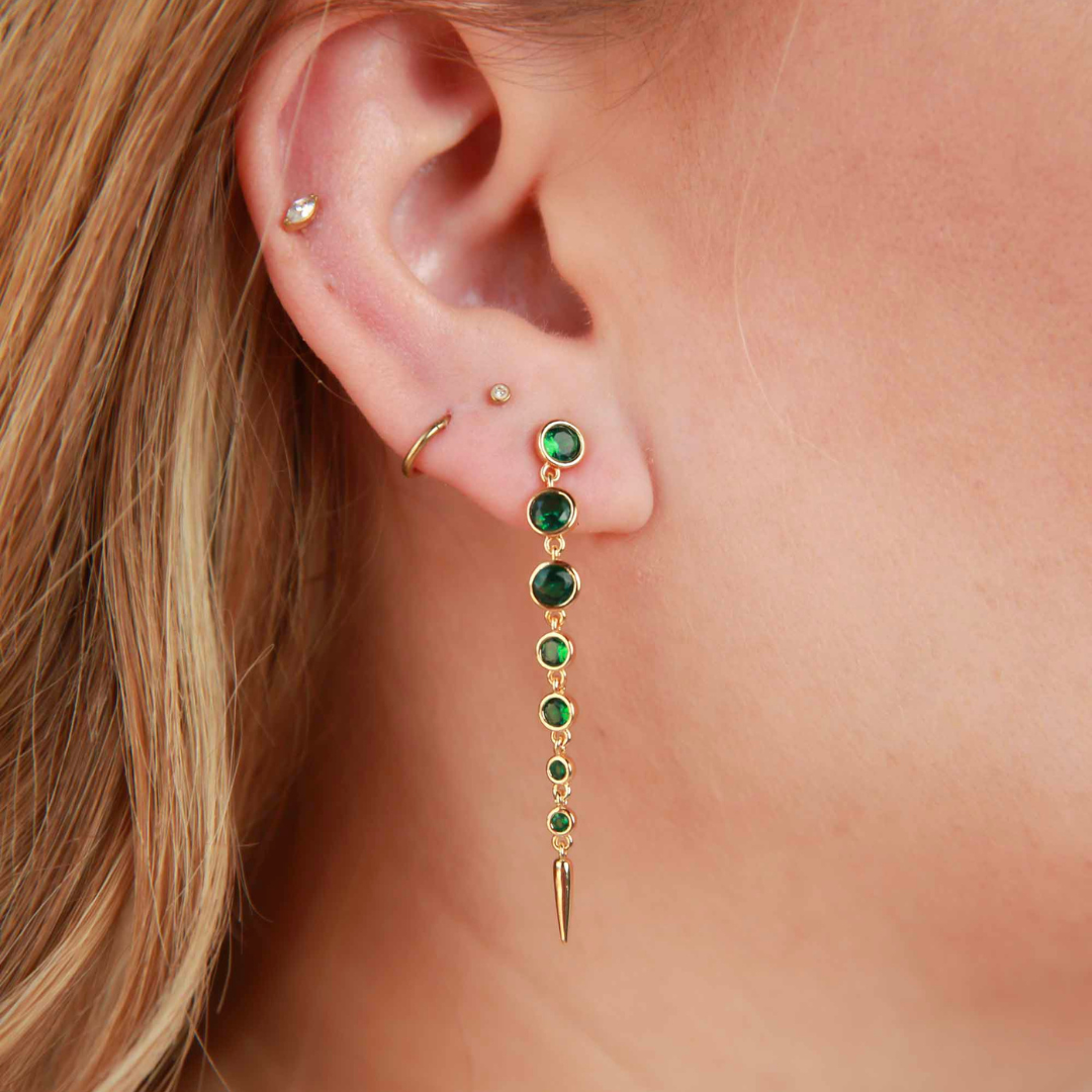 Emerald Raine Earrings