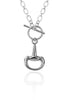 Champ Horsebit Silver Necklace