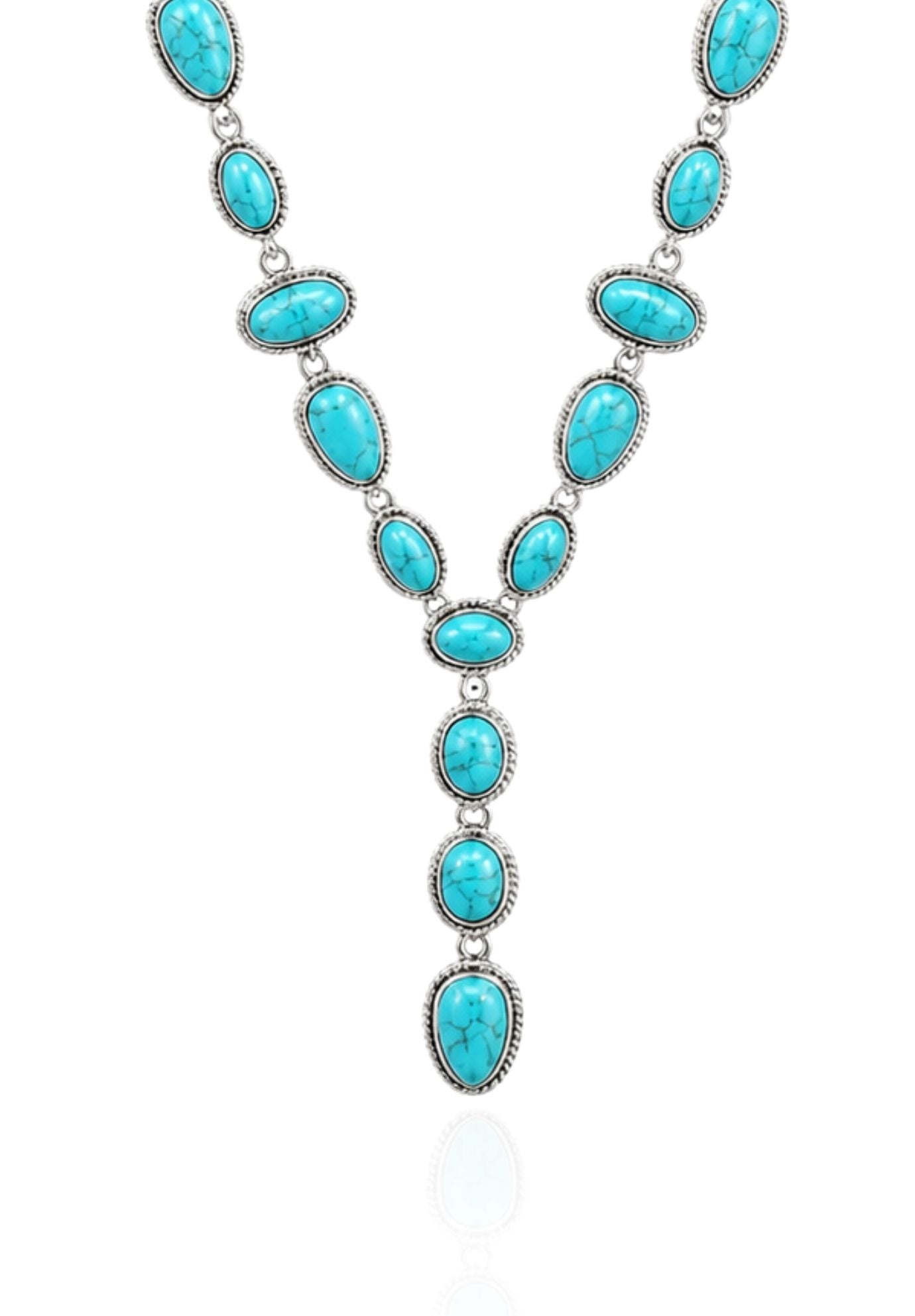 Sedona Turquoise Lariat Necklace