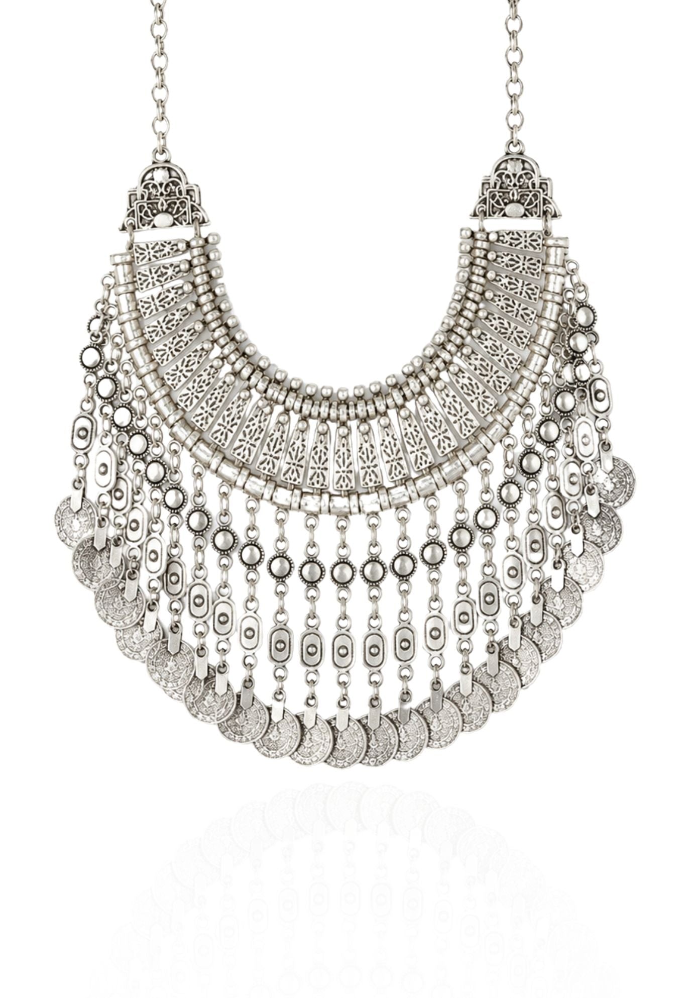 Sienna Coin Collar Necklace