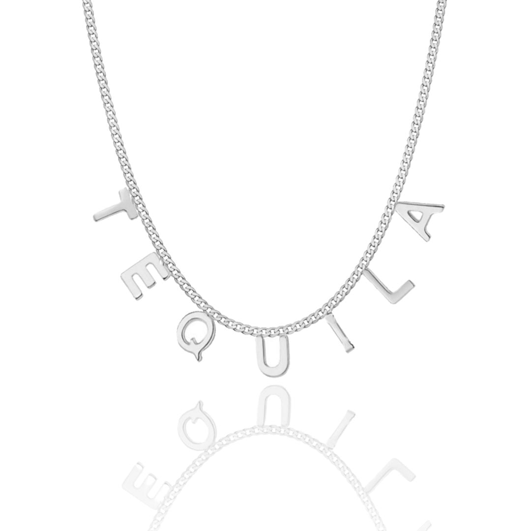 Tequila Silver Necklace