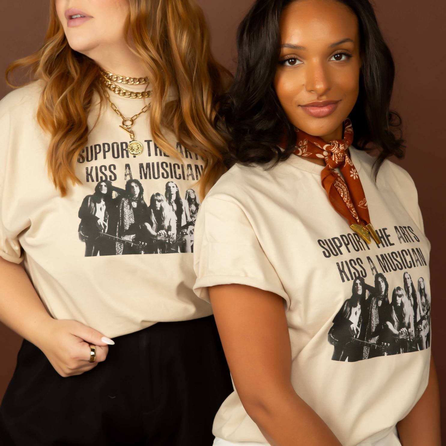 Kiss a Musician Graphic Tee