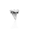 Shark Tooth Charm Silver