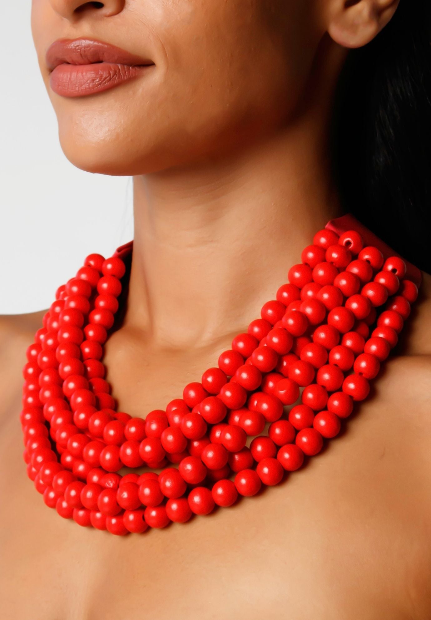 Phoebe Red Necklace