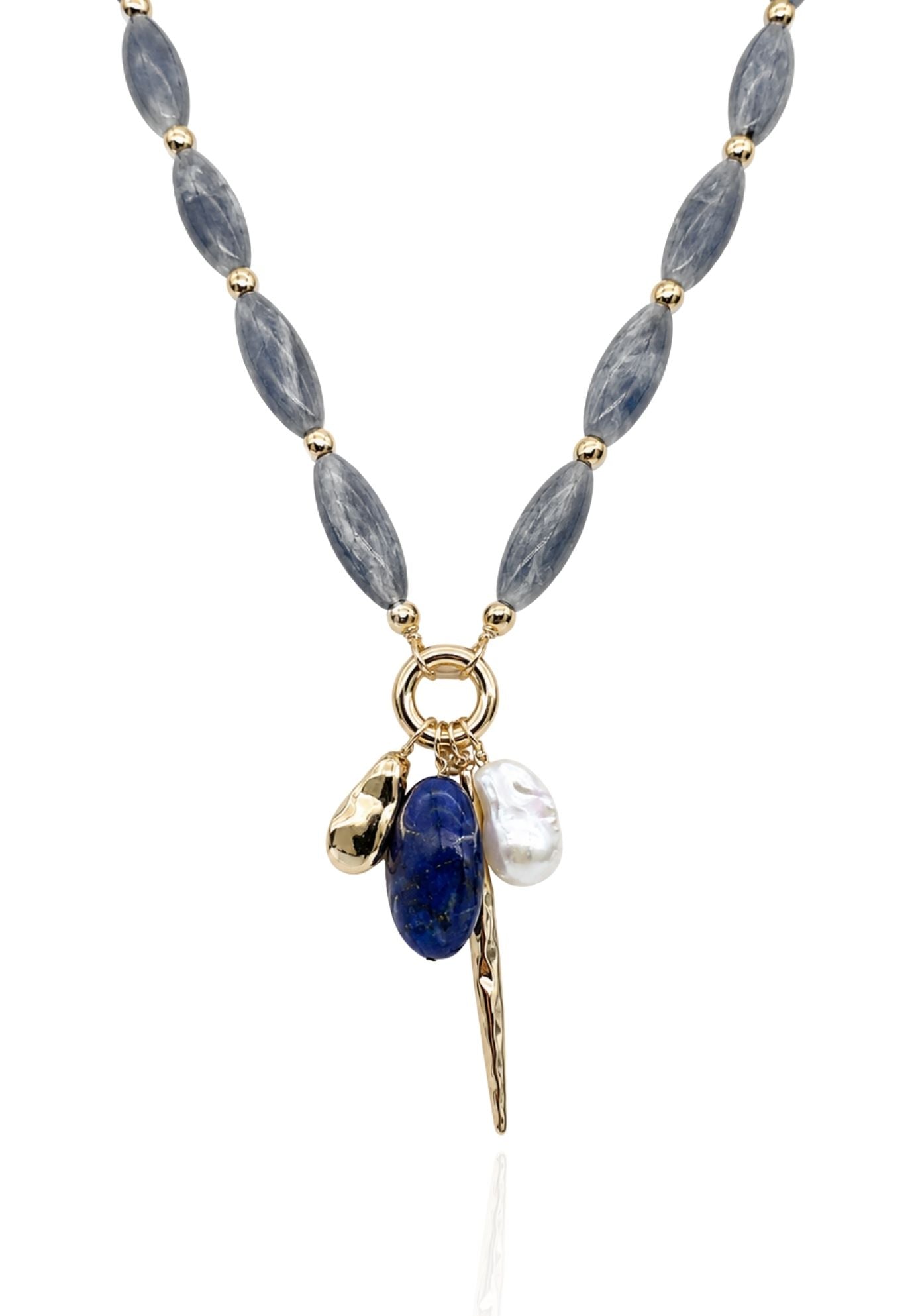 Heather Blue Necklace