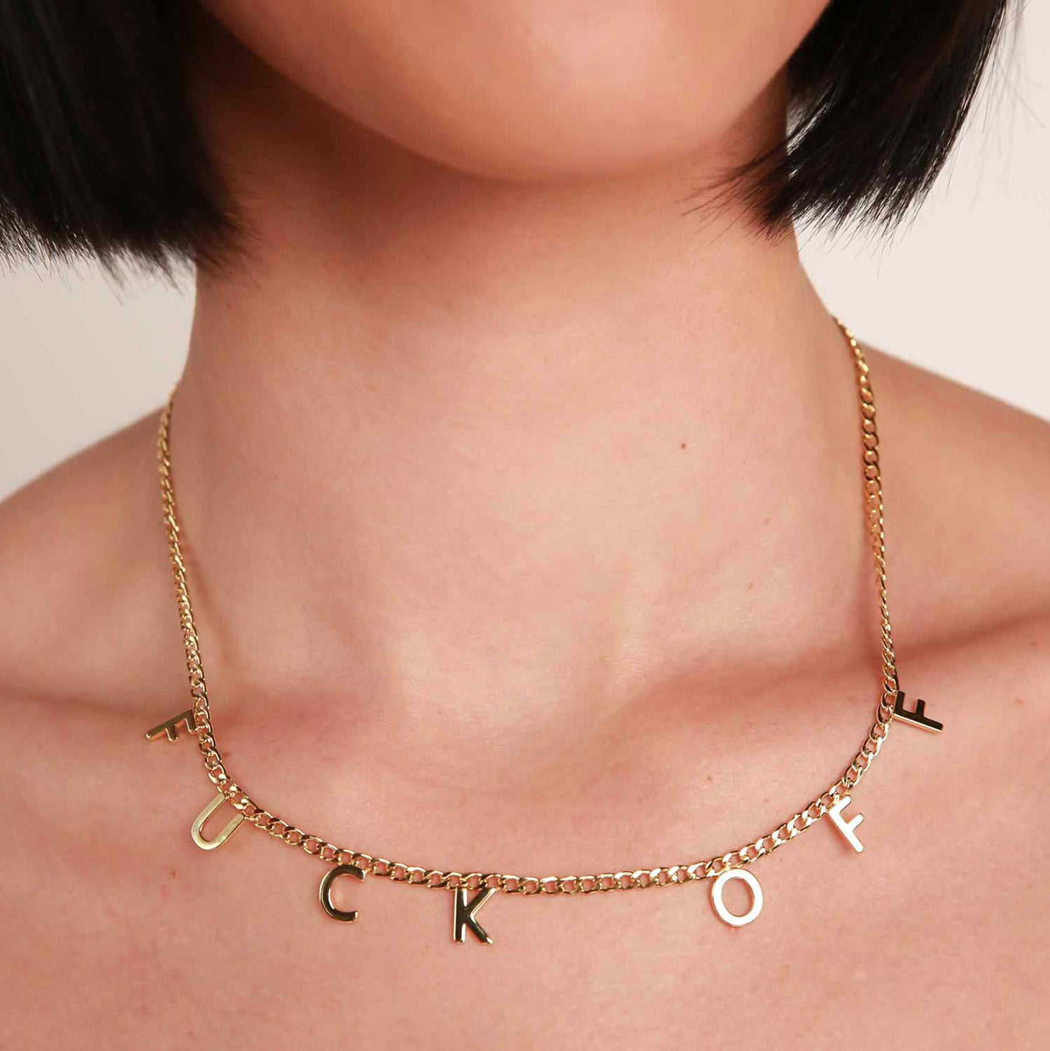 Fuck Off Necklace