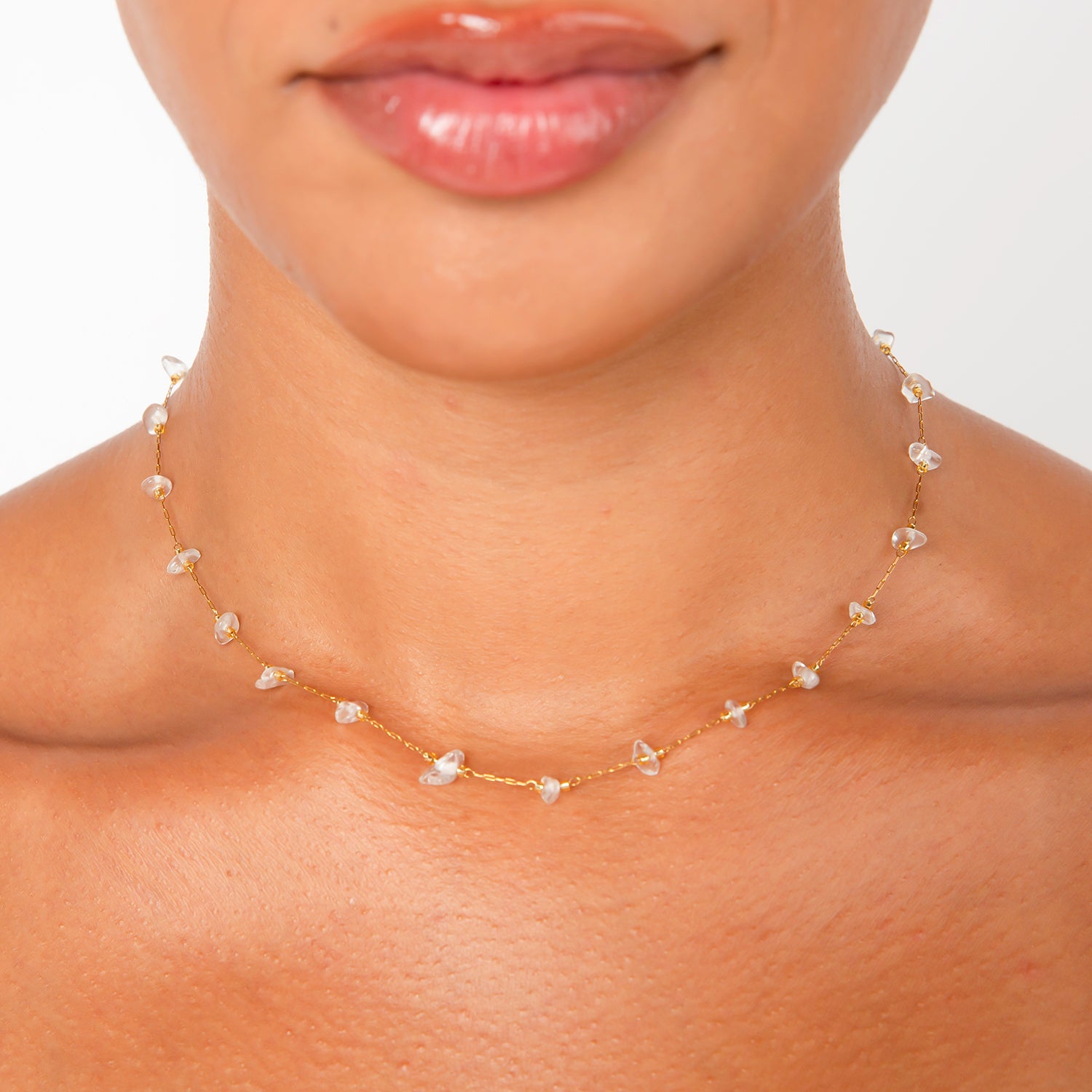 Indie Clear Necklace