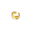 Sable Hammered Ear Cuff