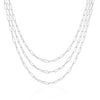 Lola Layered Silver Necklace