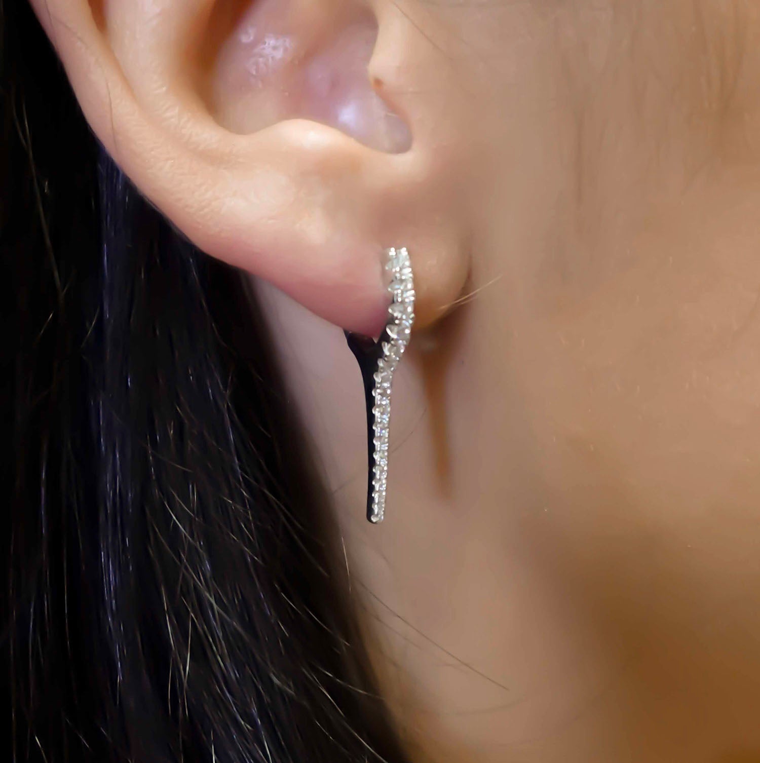 Zoey Silver Earrings
