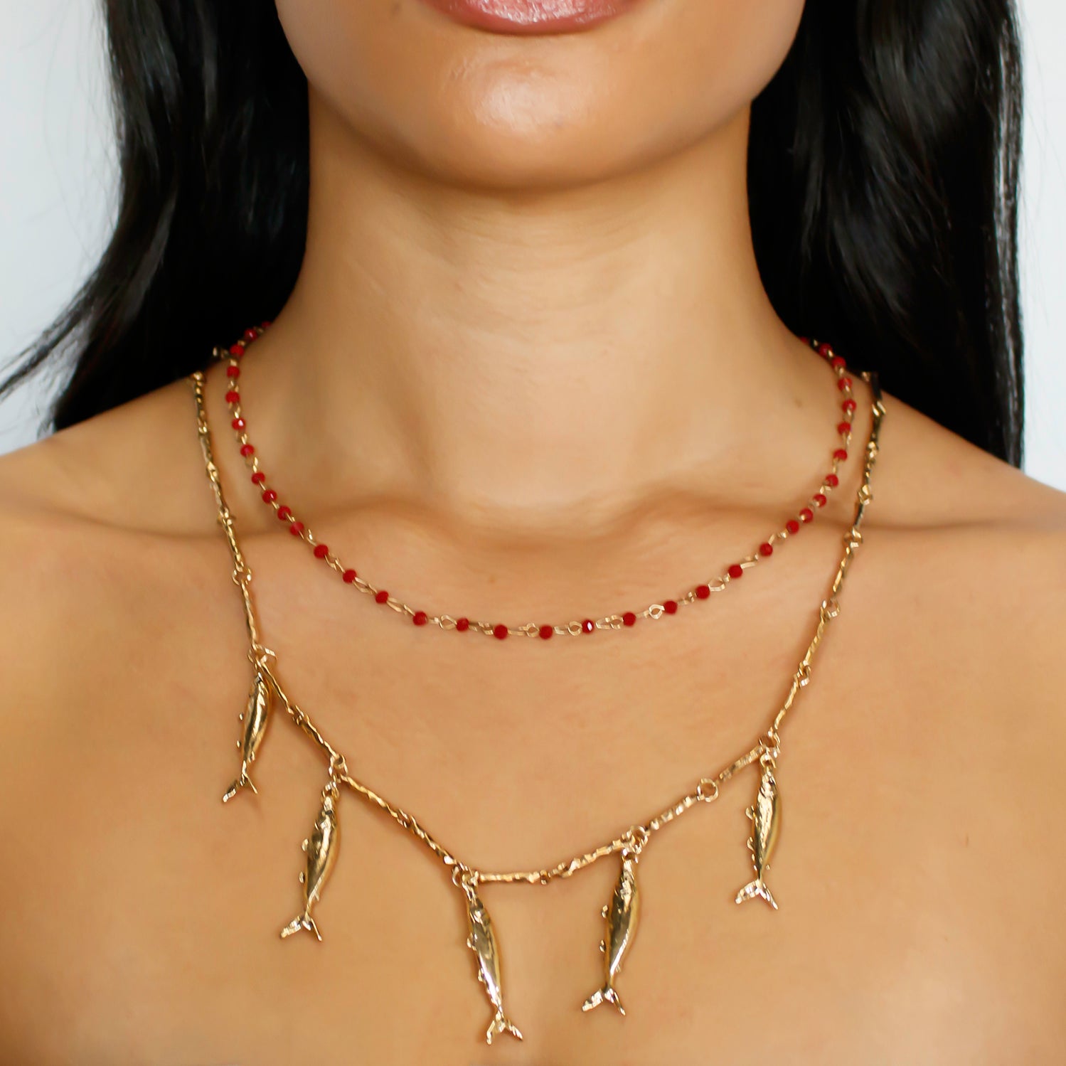 Goldie Fish Necklace