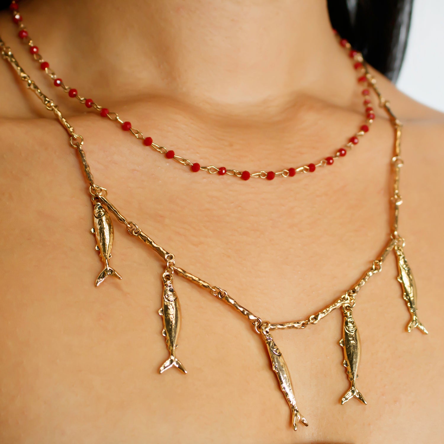 Goldie Fish Necklace