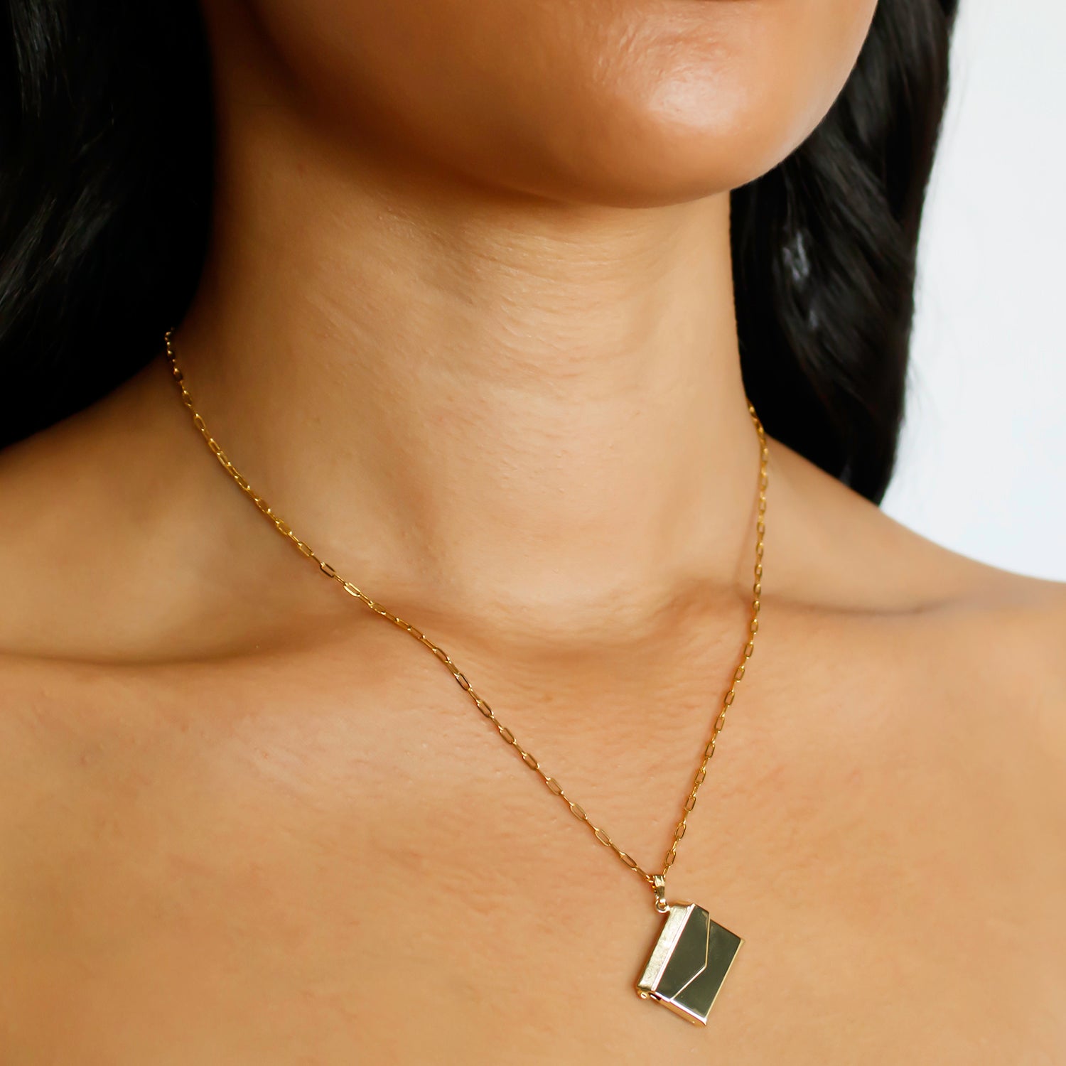 Love Letter Locket Necklace