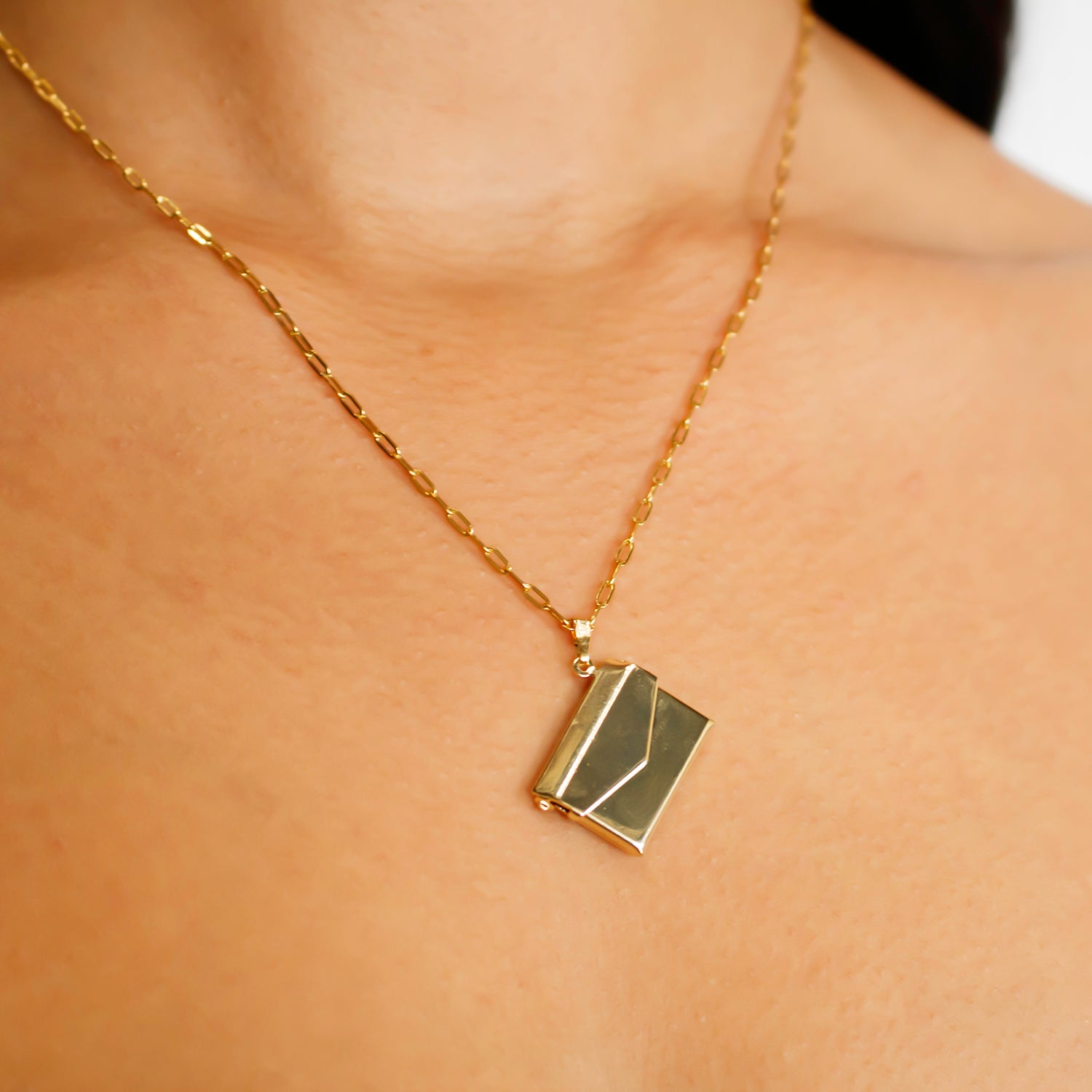 Love Letter Locket Necklace