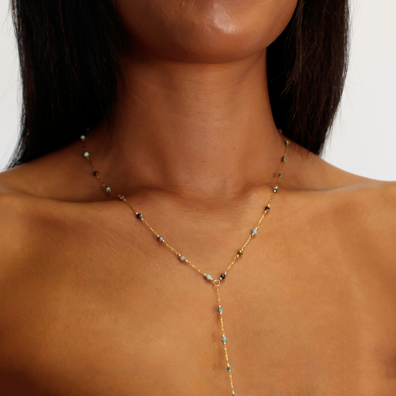 Hazle Lariat Necklace