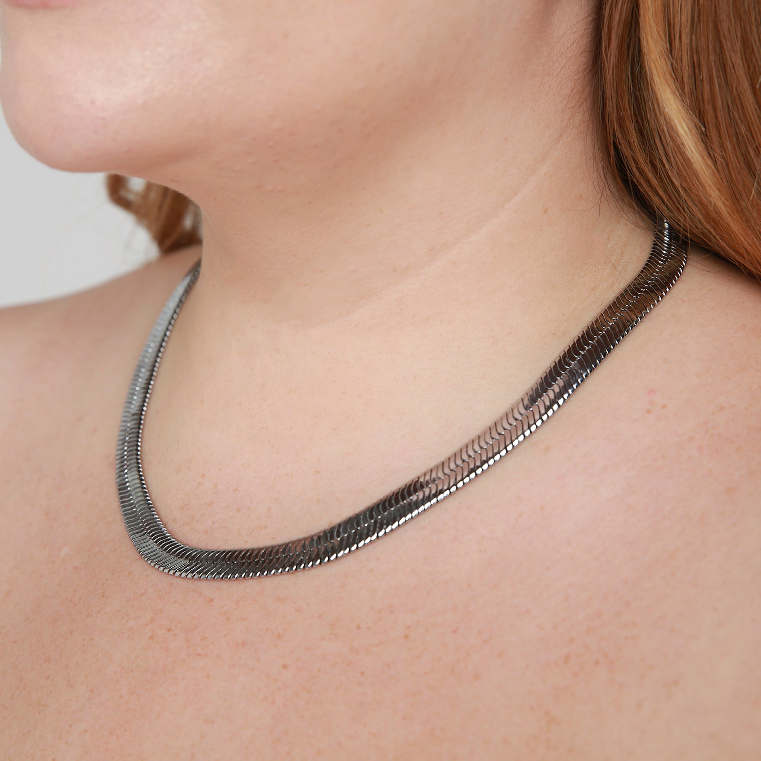 Lennox Mega Silver Necklace