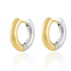 Hendrix Two-Tone Earrings