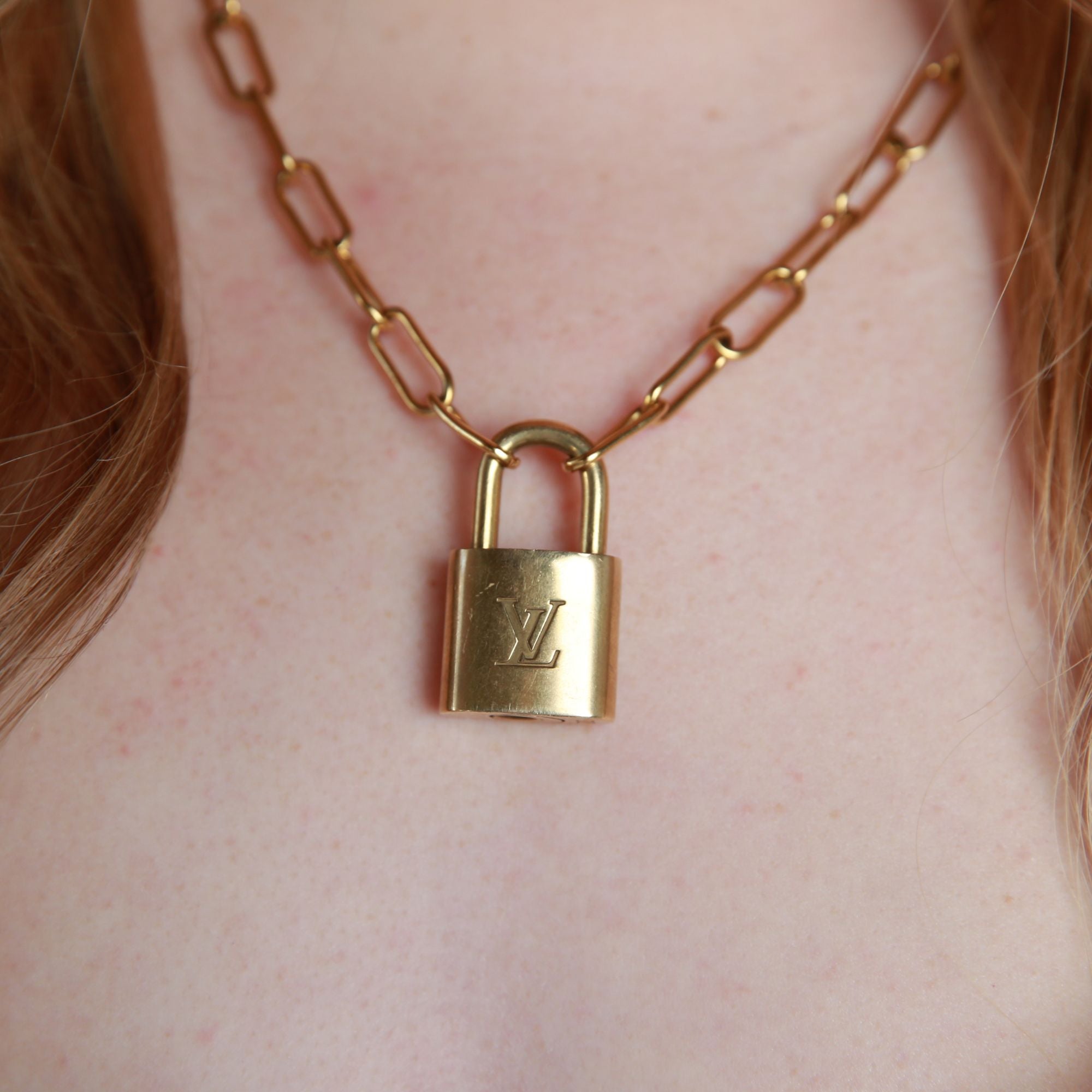 lock necklace louis
